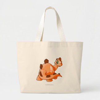 Bolso De Tela Gigante Naranja de Chomby