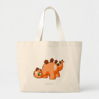 Bolso De Tela Gigante Naranja de Chomby