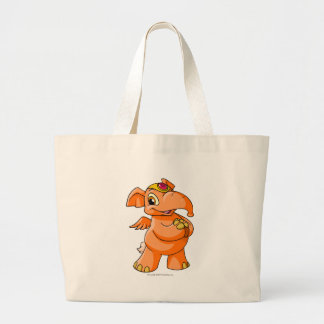 Bolso De Tela Gigante Naranja de Elephante