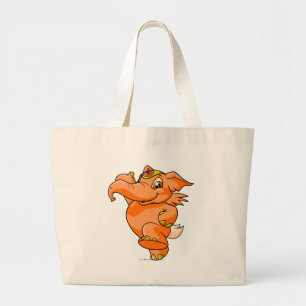 Bolso De Tela Gigante Naranja de Elephante