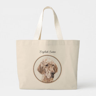 Bolso De Tela Gigante Naranja de Inglaterra Belton Pintura Mascota Perro