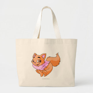Bolso De Tela Gigante Naranja de Wocky
