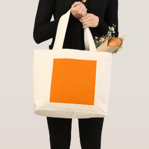 Bolso De Tela Gigante Naranja JUMBO Tote Bag