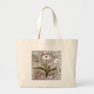 Bolso De Tela Gigante Narciso En Mármol