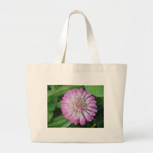 Bolso De Tela Gigante Nasse rosa Kleeblüte