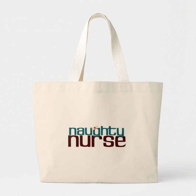 Bolso De Tela Gigante Naughty Nurse (Frente)