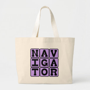 Bolso De Tela Gigante Navegador, Maestro de Mapas