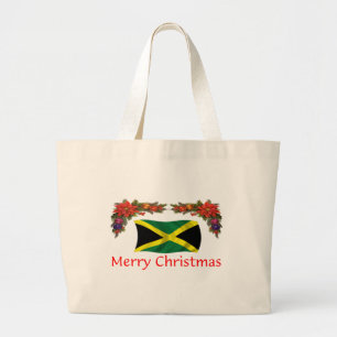 Bolso De Tela Gigante Navidad de Jamaica