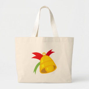Bolso De Tela Gigante Navidades Bell