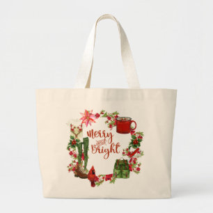 Bolso De Tela Gigante Navidades de Hiker se burlan