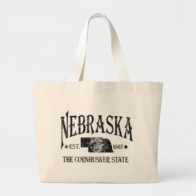 Bolso De Tela Gigante Nebraska (Frente)