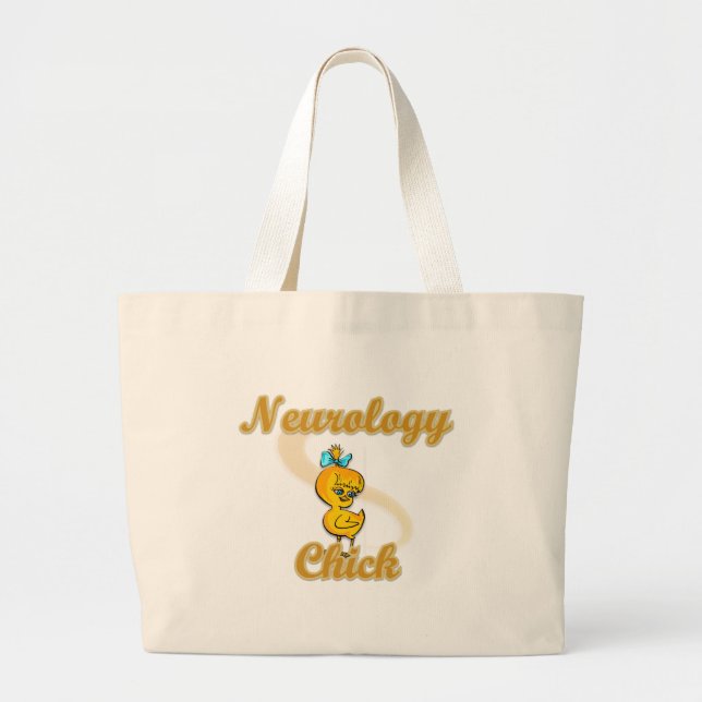 Bolso De Tela Gigante Neurología Chick (Frente)