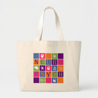 Bolso De Tela Gigante Neuropsicología - regalos para los neuropsicólogos