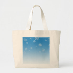 Bolso De Tela Gigante Nevadas
