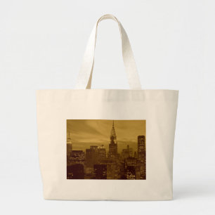 Bolso De Tela Gigante New York Manhattan