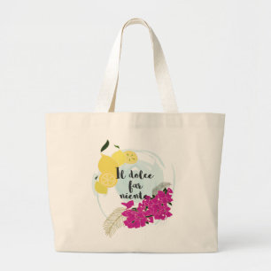 Bolso De Tela Gigante Niente lejano de dolce de IL