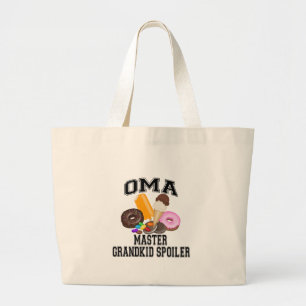 Bolso De Tela Gigante Nieta Spoiler Oma