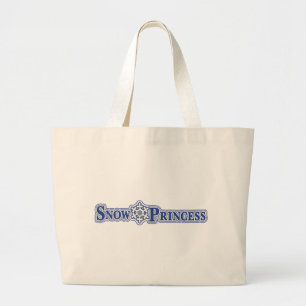 Bolso De Tela Gigante Nieve-Princesa-Luz