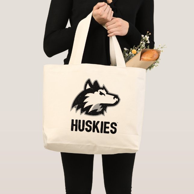 Bolso De Tela Gigante NIU Huskies Molestos (Anverso (producto))