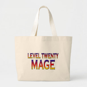Bolso De Tela Gigante Nivel 20 Mage
