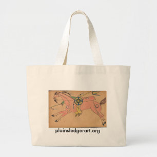 Bolso De Tela Gigante No. 4, camisa del guerrero del hueso de Gualterio