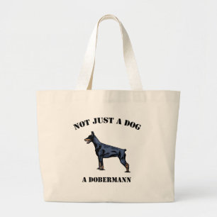 Bolso De Tela Gigante No apenas un perro