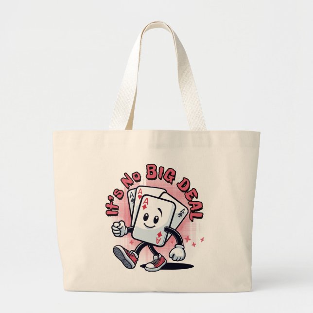 Bolso De Tela Gigante No Es Gran Cosa (Frente)