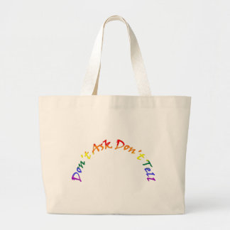 Bolso De Tela Gigante No Preguntes No Digas