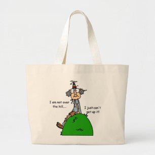 Bolso De Tela Gigante No sobre el humor de la colina