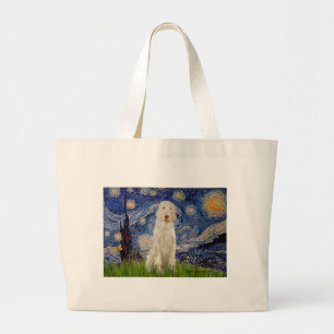 Bolso De Tela Gigante Noche estrellada - Spinone italiano #12