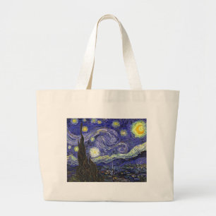 Bolso De Tela Gigante Noche estrellada, Vincent Van Gogh.