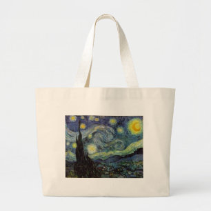 Bolso De Tela Gigante Noche Starry - van Gogh