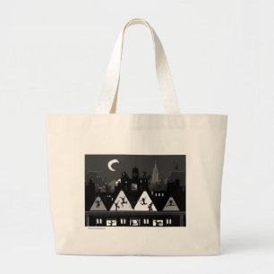 Bolso De Tela Gigante Noches de Boogie de Nueva York