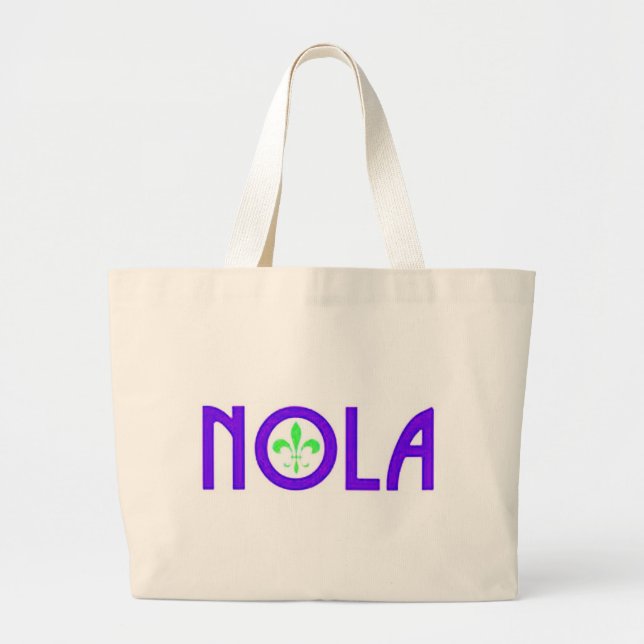 BOLSO DE TELA GIGANTE NOLA (Frente)