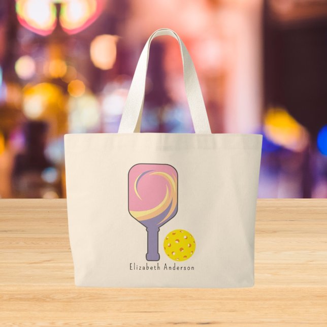 Bolso De Tela Gigante Nombre de pelota de bolas de bolas a rayas grande (Subido por el creador)