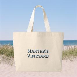 Bolso De Tela Gigante Nombre de ubicación Vacaciones de verano