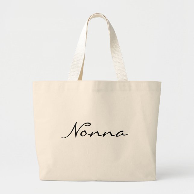 Bolso De Tela Gigante Nonna (Frente)