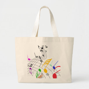 Bolso De Tela Gigante notas para el personal
