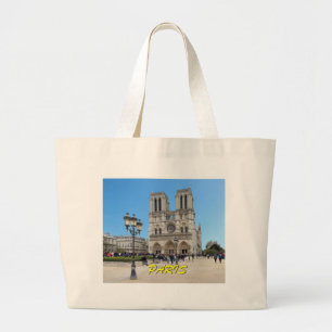 Bolso De Tela Gigante Notre Dame PARIS