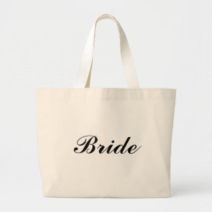Bolso De Tela Gigante Novia
