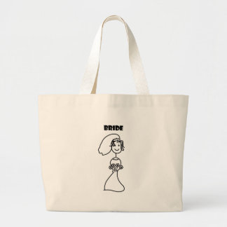 Bolso De Tela Gigante Novia