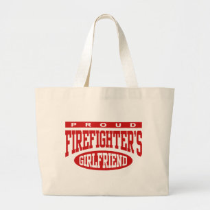 Bolso De Tela Gigante Novia del orgulloso bombero