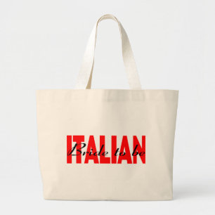 Bolso De Tela Gigante Novia italiana a ser