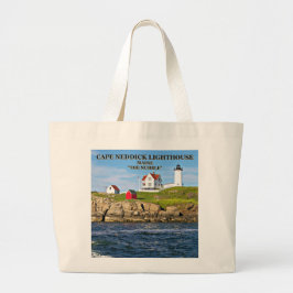 Bolso De Tela Gigante Nubble Light, Cape Neddick Maine