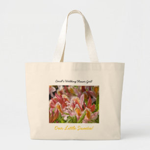 Bolso De Tela Gigante ¡Nuestra Pequeña Dulzura! Personalizado Florista p