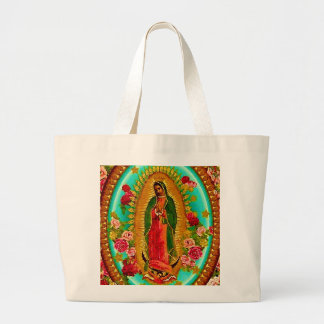 Bolso De Tela Gigante Nuestra Señora Guadalupe Santa Virgen María