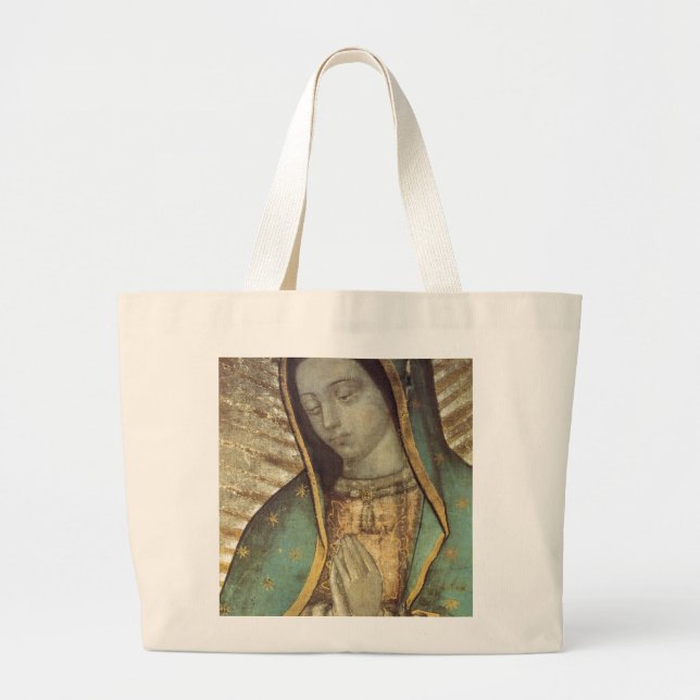 BOLSO DE TELA GIGANTE NUESTRA SEÑORA OF GUADALUPE (Frente)