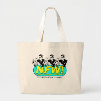 BOLSO DE TELA GIGANTE NUEVA HALLAZGADA VALIENTE LA "DYSTOPIA FUTURISTA"