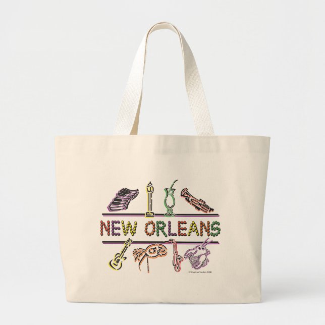 Bolso De Tela Gigante Nueva Orleans-ICONS-copia (Frente)