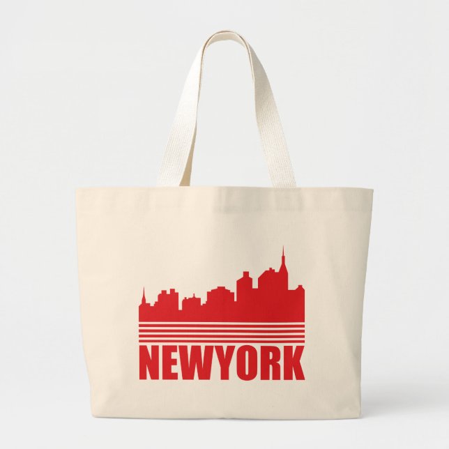 Bolso De Tela Gigante Nueva York (Frente)